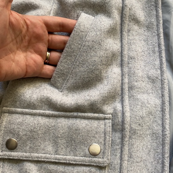 Wool Blend Duffle Coat - Picture 6 of 7